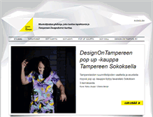 Tablet Screenshot of designontampere.com